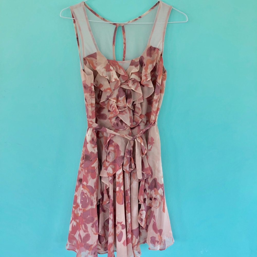 Floral Ruffled Dress